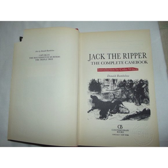 Jack the Ripper: The Complete Casebook by Rumbelow, Donald 1988 - Picture 9 of 12